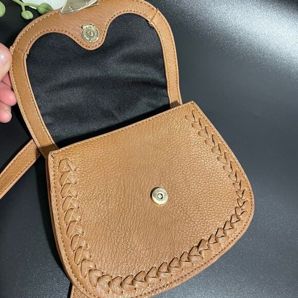 NEW Steve Madden Whipstitch Crossbody Tam Small - Picture 4 of 6